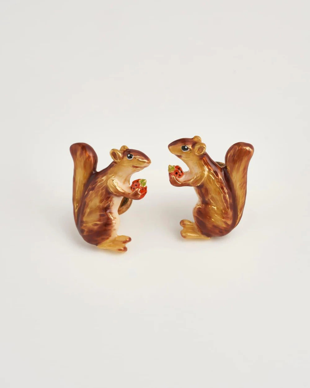 Fable England Strawberry Squirrel Earring