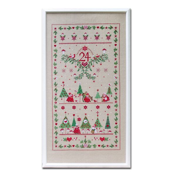 Acufactum Cross Stitch KIT: Advent in the Forest