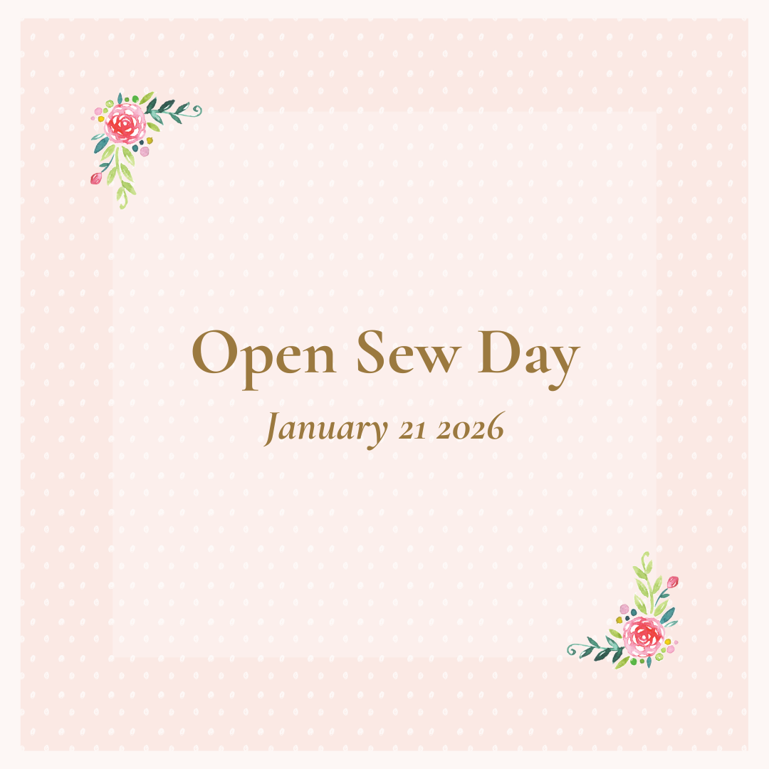 Open Sew Day, January 21, 2026