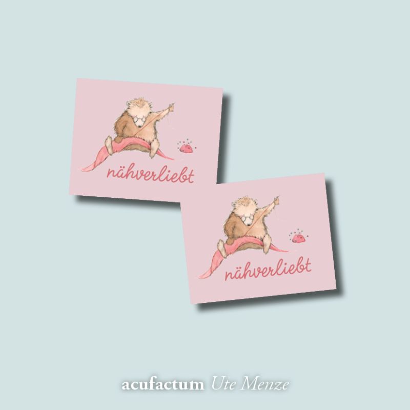 Acufactum Label Sewing Bear