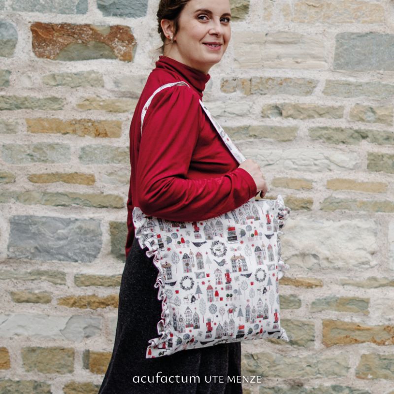 Acufactum Pattern: Ruffled Tote