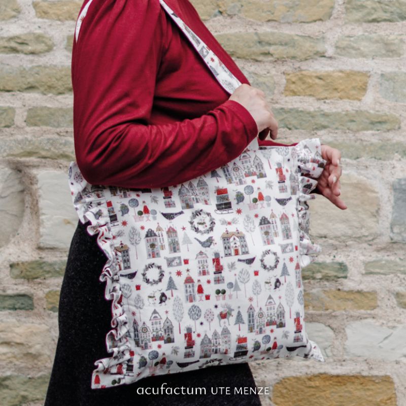 Acufactum Pattern: Ruffled Tote