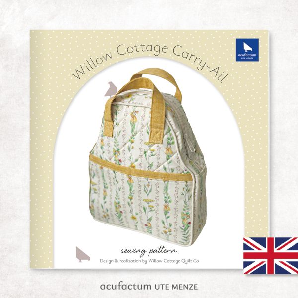 Acufactum Pattern Willow Cottage Carry-All