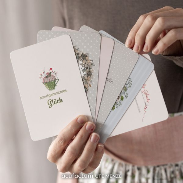 Acufactum Postcard Snowdrop "Best Regards"