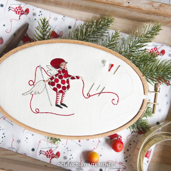 Acufactum MACHINE EMBROIDERY FILE - Thread Angel