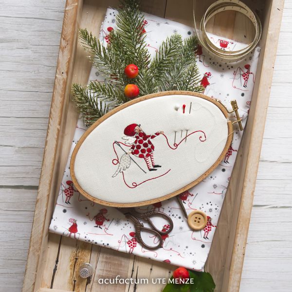 Acufactum MACHINE EMBROIDERY FILE - Thread Angel