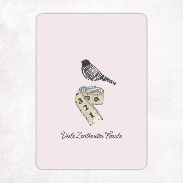 Acufactum Postcard Many Centimeters of Joy