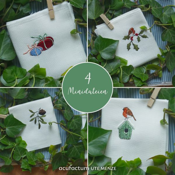 Acufactum MACHINE EMBROIDERY FILE - Winter Bliss Minis