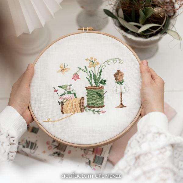 Acufactum Cross Stitch Thread Play Spring