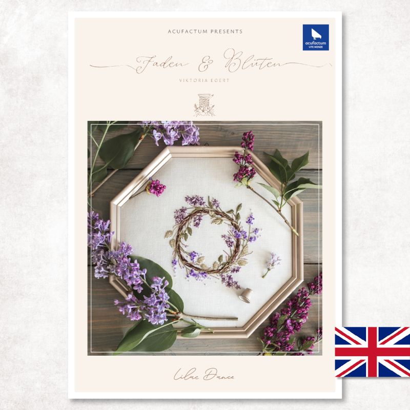 Acufactum Embroidery Pattern "Lilac Dance"