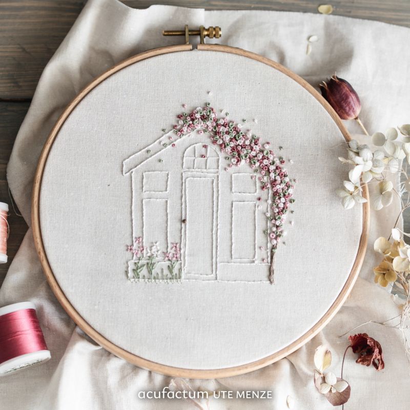 Acufactum Embroidery Pattern "Greenhouses"