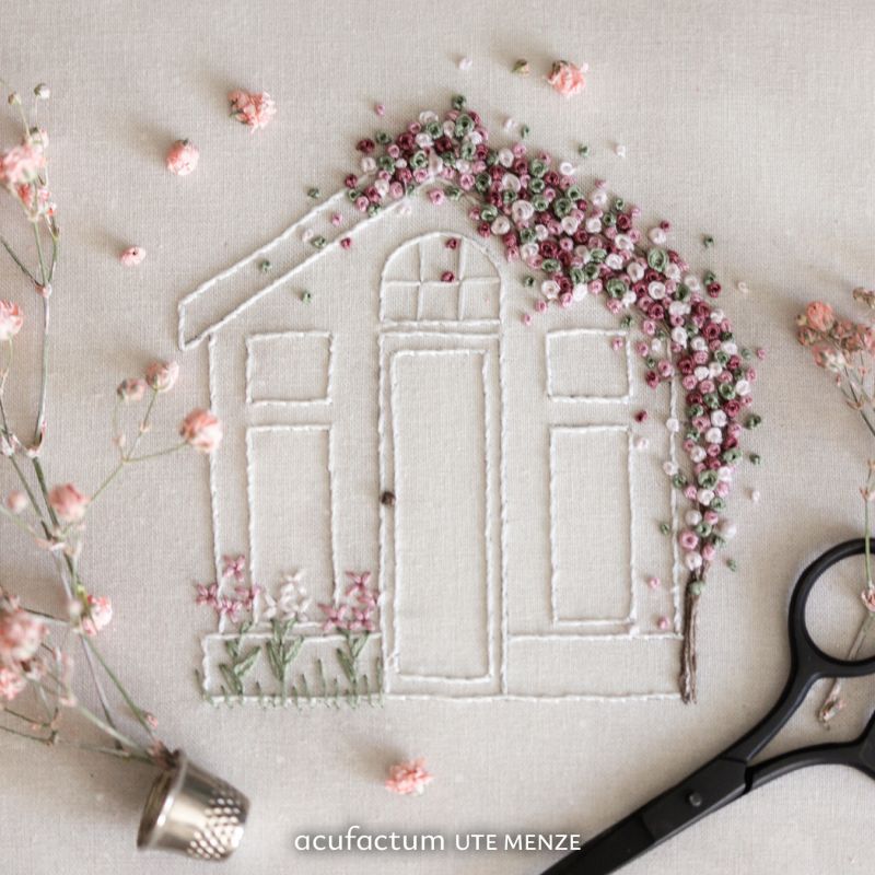 Acufactum Embroidery Pattern "Greenhouses"