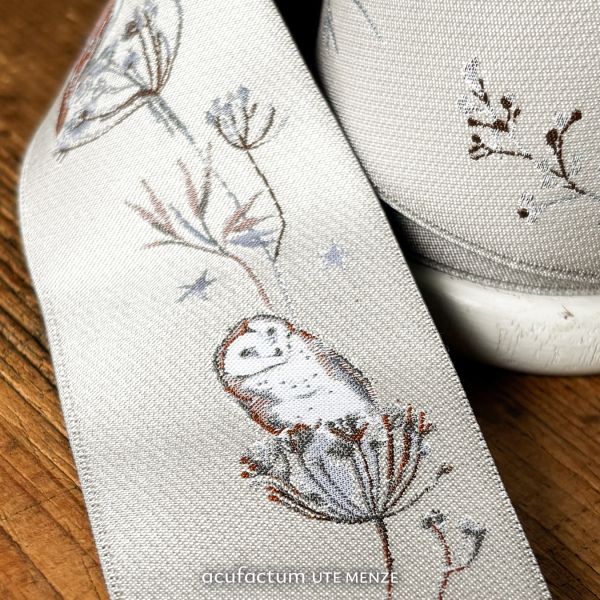 Acufactum Ribbon Winter Owls