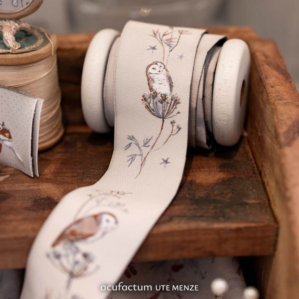 Acufactum Ribbon Winter Owls