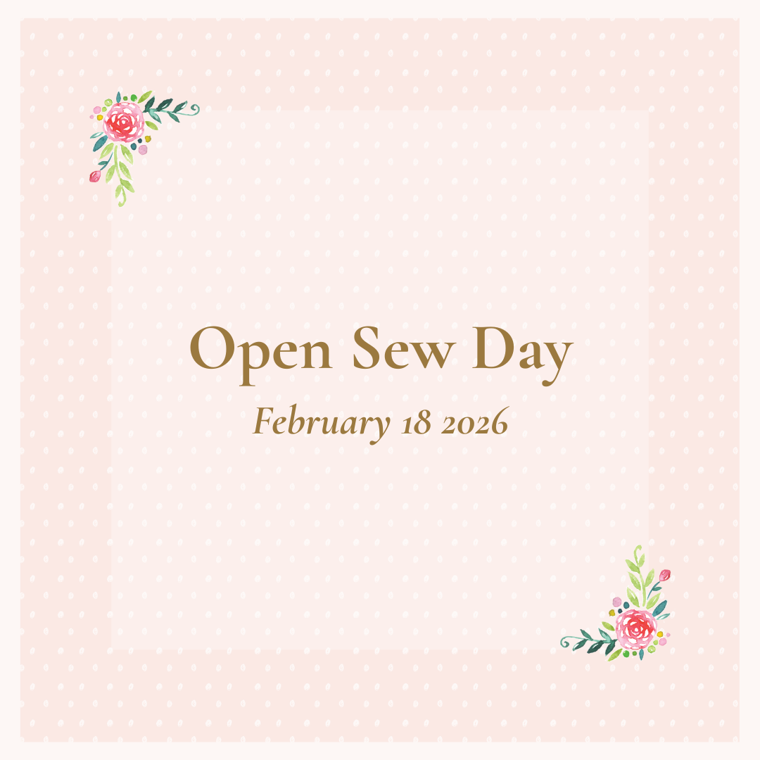 Open Sew Day, Febraury 18, 2026
