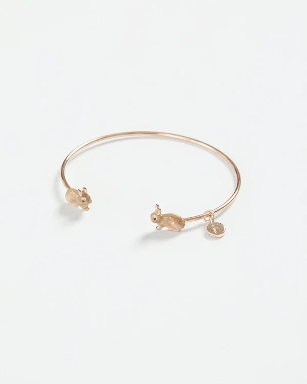 Fable England Rabbit Bangle - Willow Cottage Quilt Co
