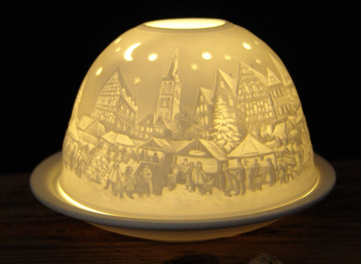 Starlight Glowing Candle Holder {Christmas Market}