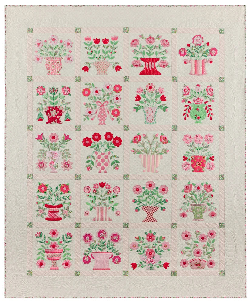 Hope&#39;s Garden Quilt PATTERN by The Vintage Spool
