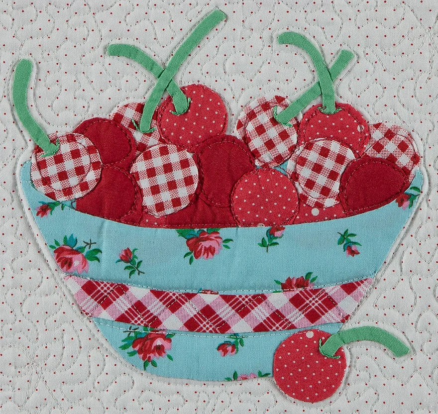 Cherry Crush Quilt PATTERN by The Vintage Spool