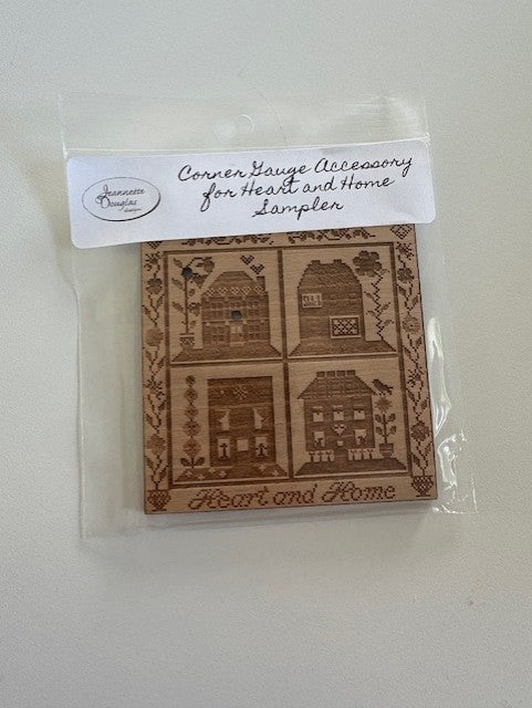 Heart and Home Cross stitch pattern by Jeannette Douglas Designs