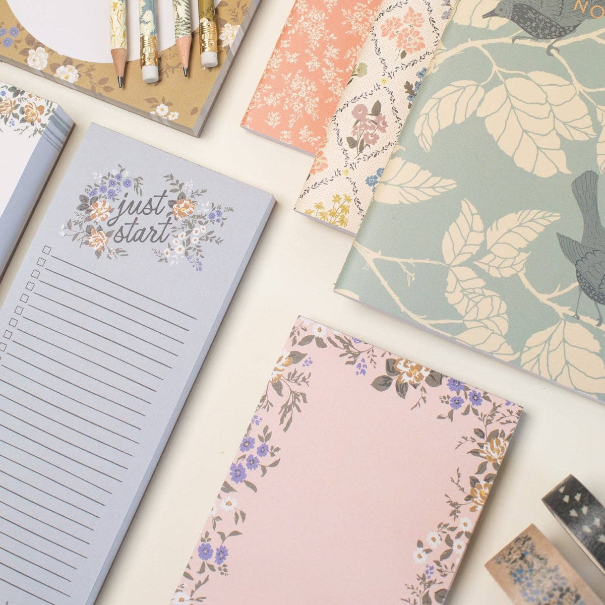 Blossom Small Notepad - Pink Floral