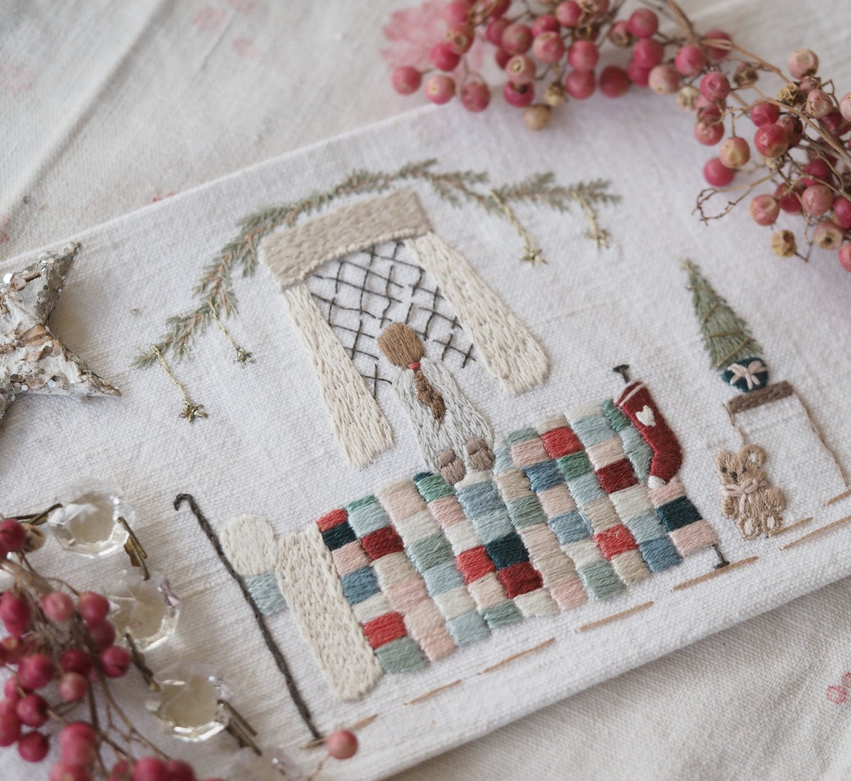 The Stitchery Embroidery Kit: The Night Before Christmas