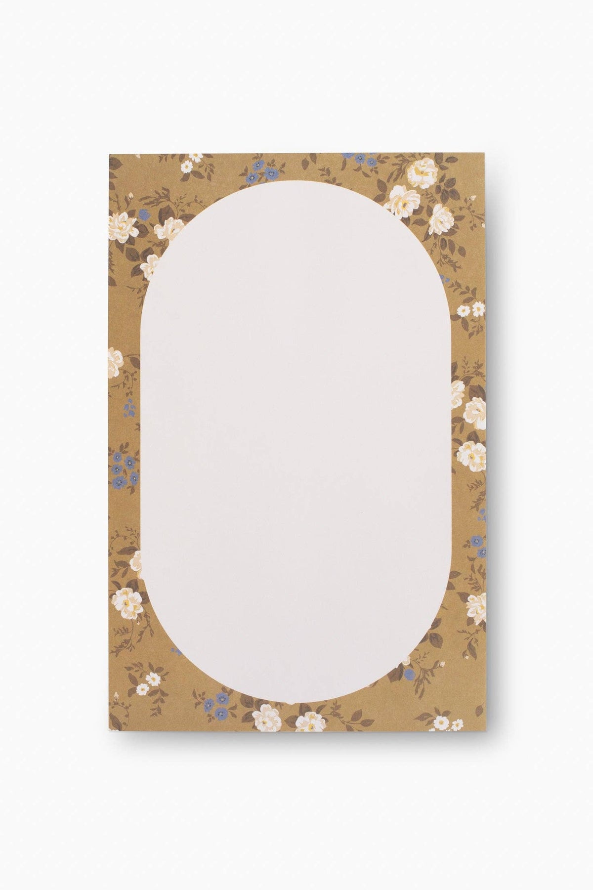 Blossom Large Notepad - Gold Floral