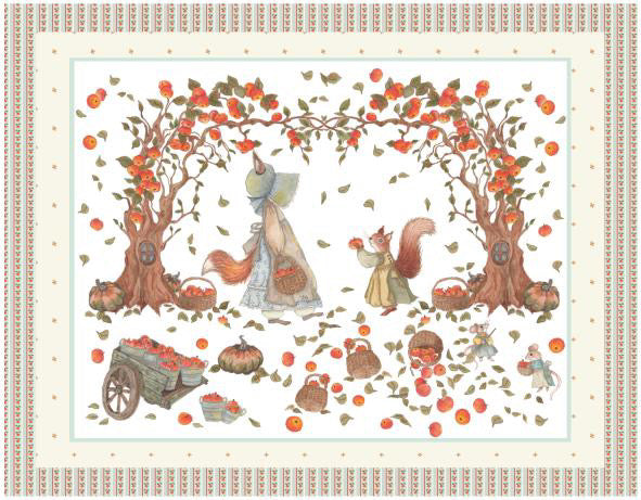 Amiably True Autumn in the Woods {Rectangular Panel}