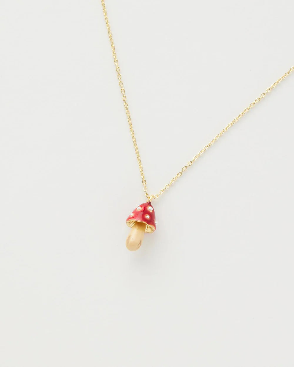 Fable England Mushroom Necklace