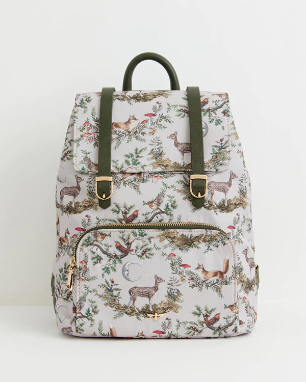 Fable England A Night&#39;s Tale Woodland Mini Backpack Crystal Grey