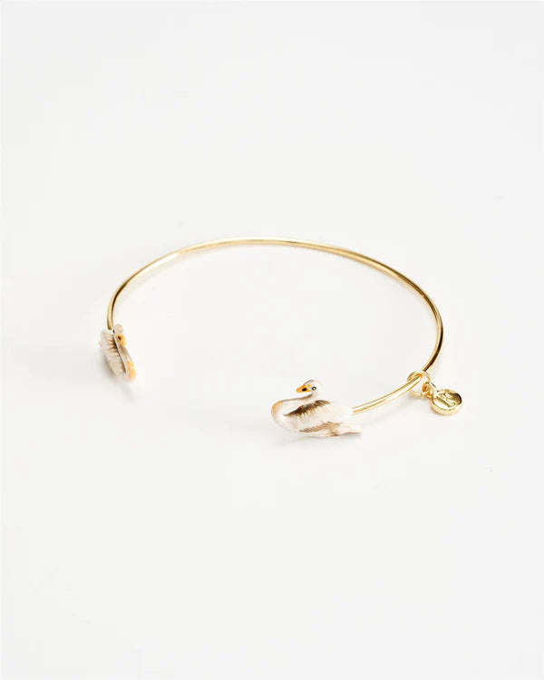 Fable England Swan Bangle