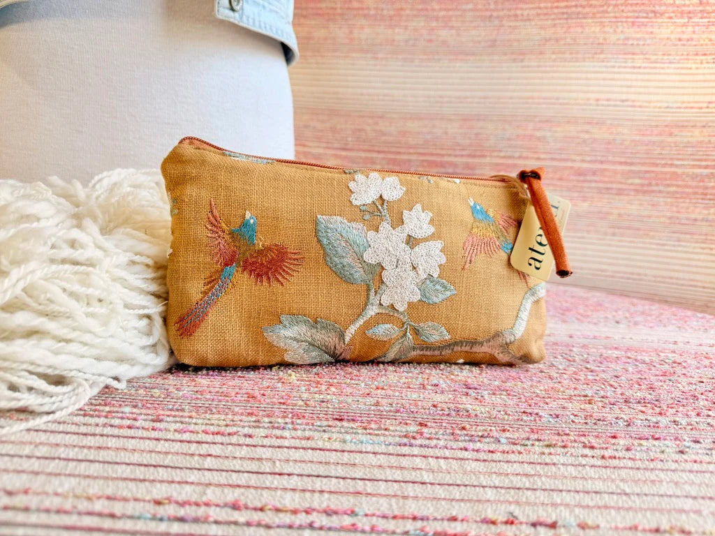 Atenti Apricot Tall Tool Pouch