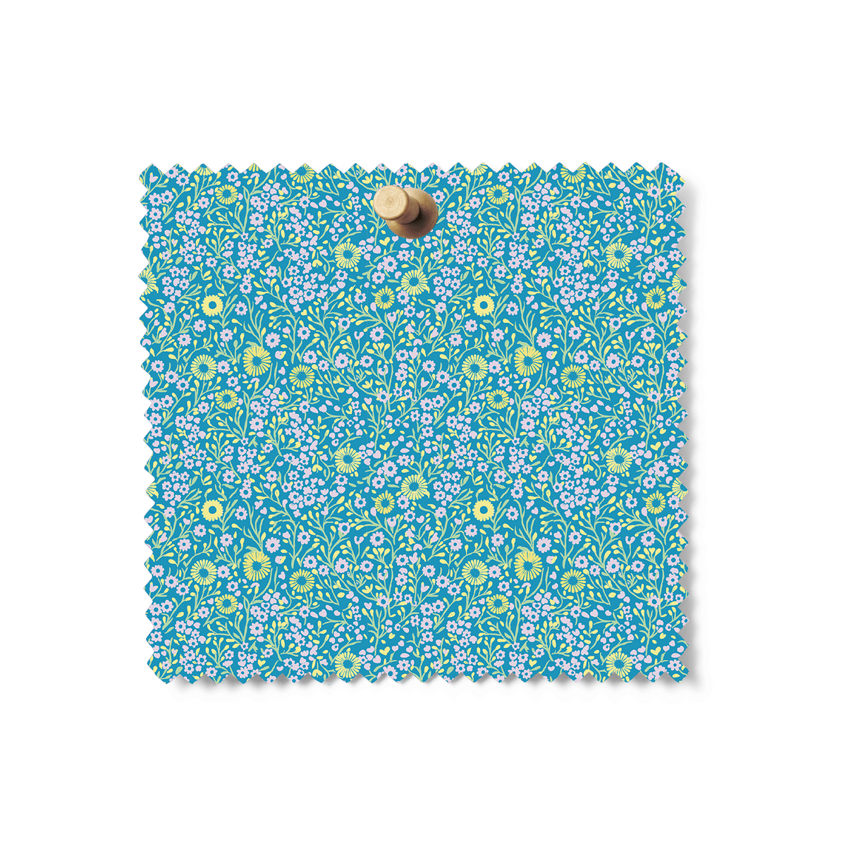 August Ellery Petite Prints: Mint Garden Tangle
