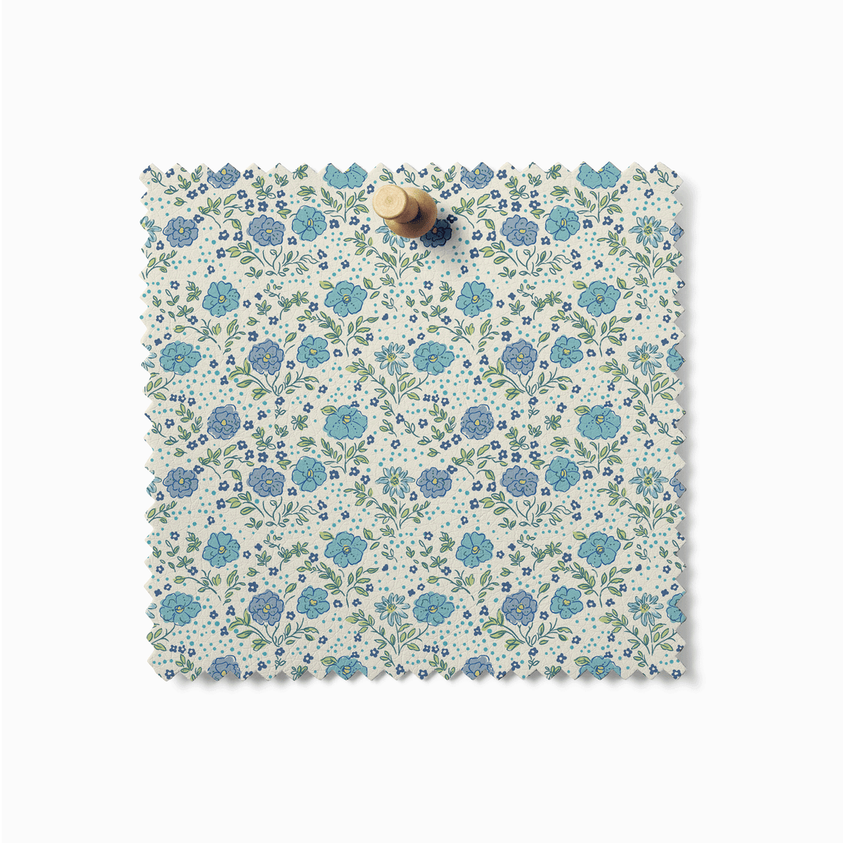 August Ellery Petite Prints: White Boutonniere
