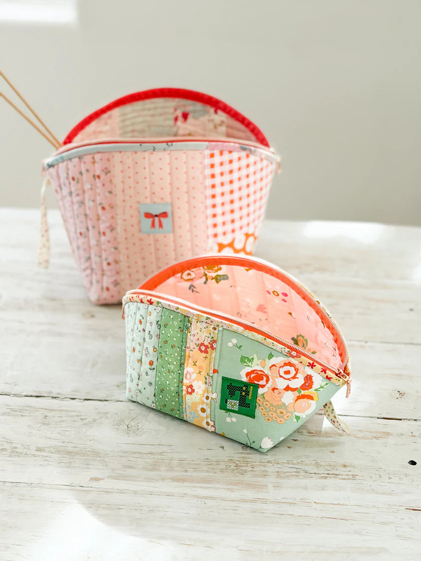 Allover Project Bag version 2 Pattern by Minki Kim Sewing Illustrations