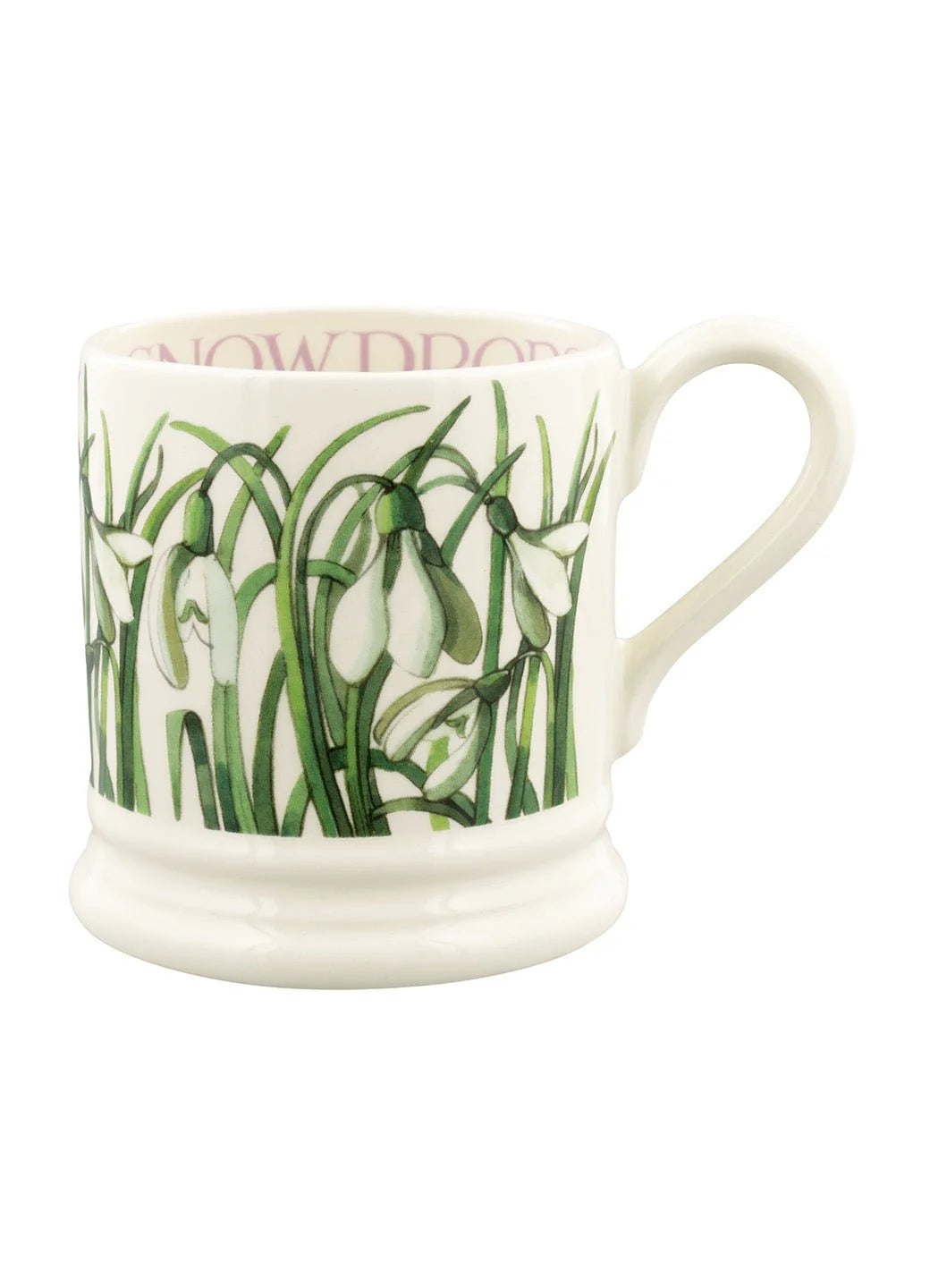 Emma Bridgewater Mug: Snowdrop 1/2 Pint