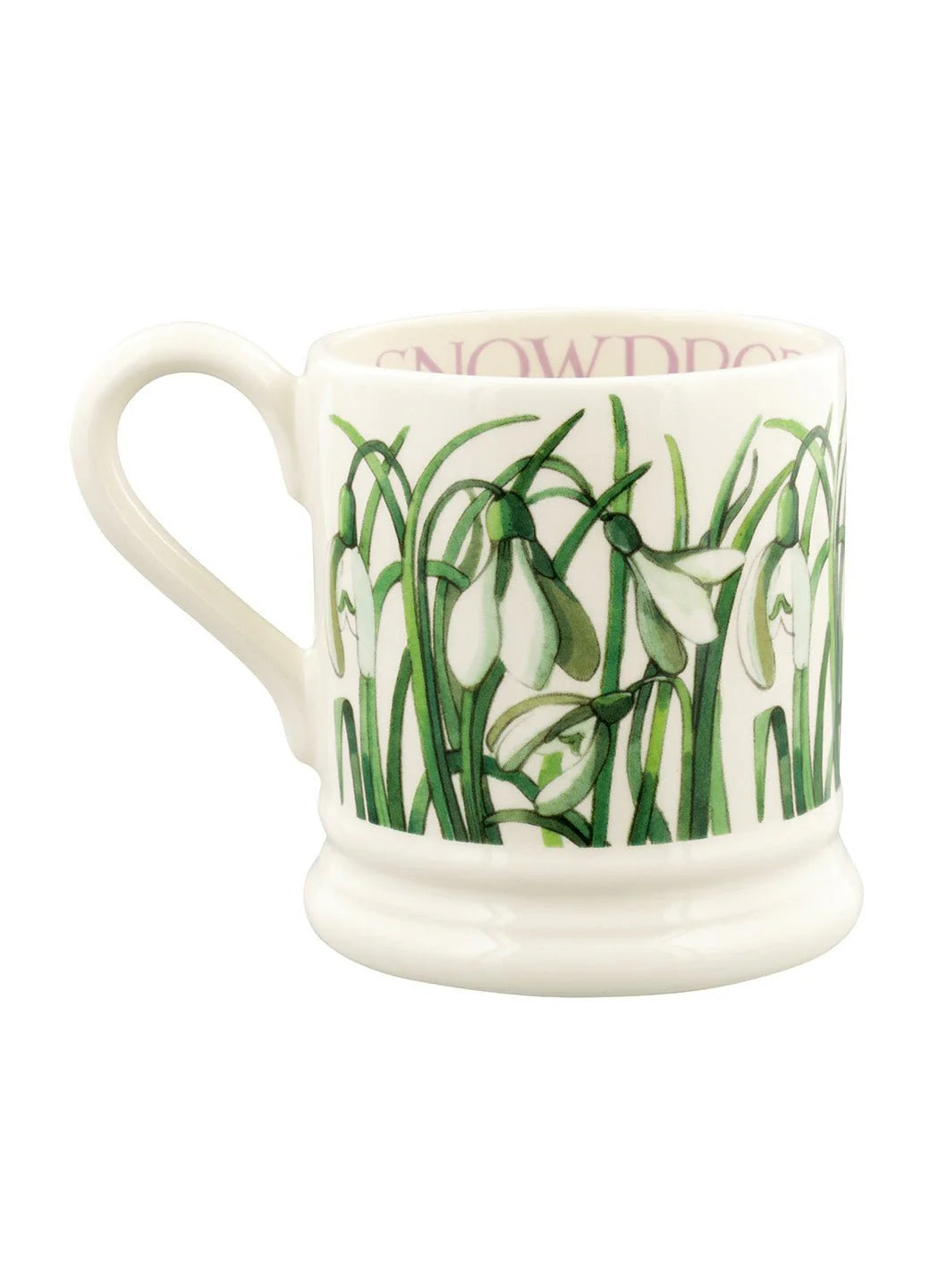 Emma Bridgewater Mug: Snowdrop 1/2 Pint