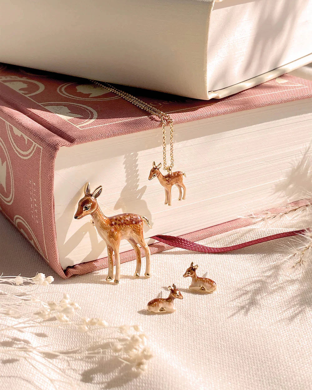 Fable England Fawn Brooch