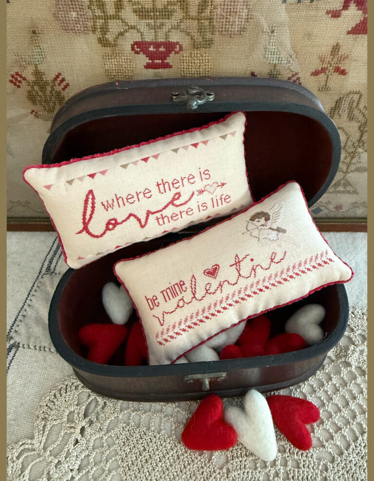 Hello Love -7 designs- FULL COLOR, by Teresa Kogut pattern booklet