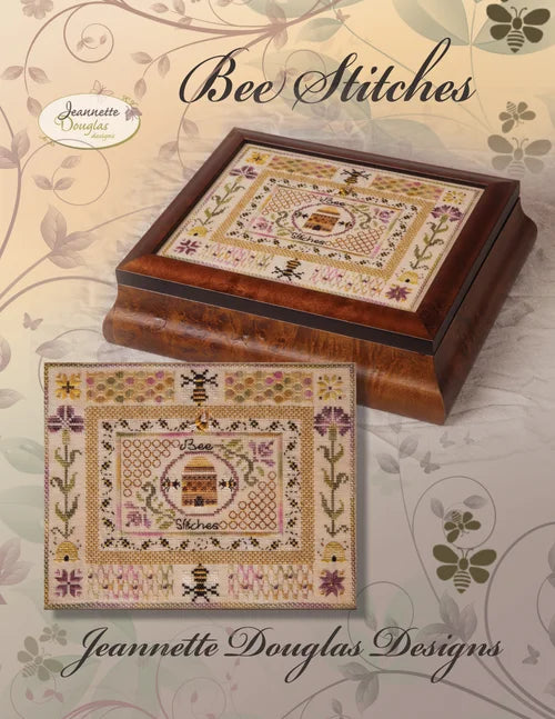 Bee Stitches Cross stitch pattern by Jeannette Douglas Designs