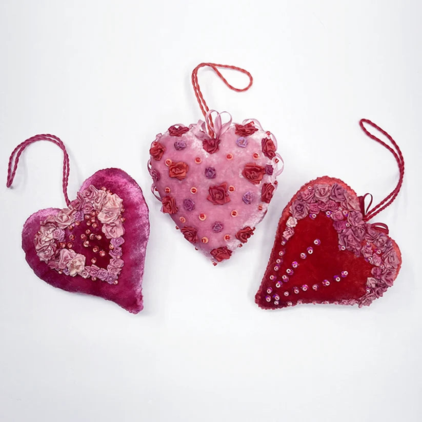Velvet Heart Kit -Bright Candies- by Mary Jo Hiney Designs