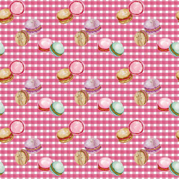 Amiably True Patisserie {gingham macarons}