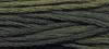 Dark olive green yarn, soft cotton blend, perfect for knitting and crocheting projects.