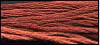Natural red twisted cotton rope, perfect for crafting and DIY projects, durable and versatile.