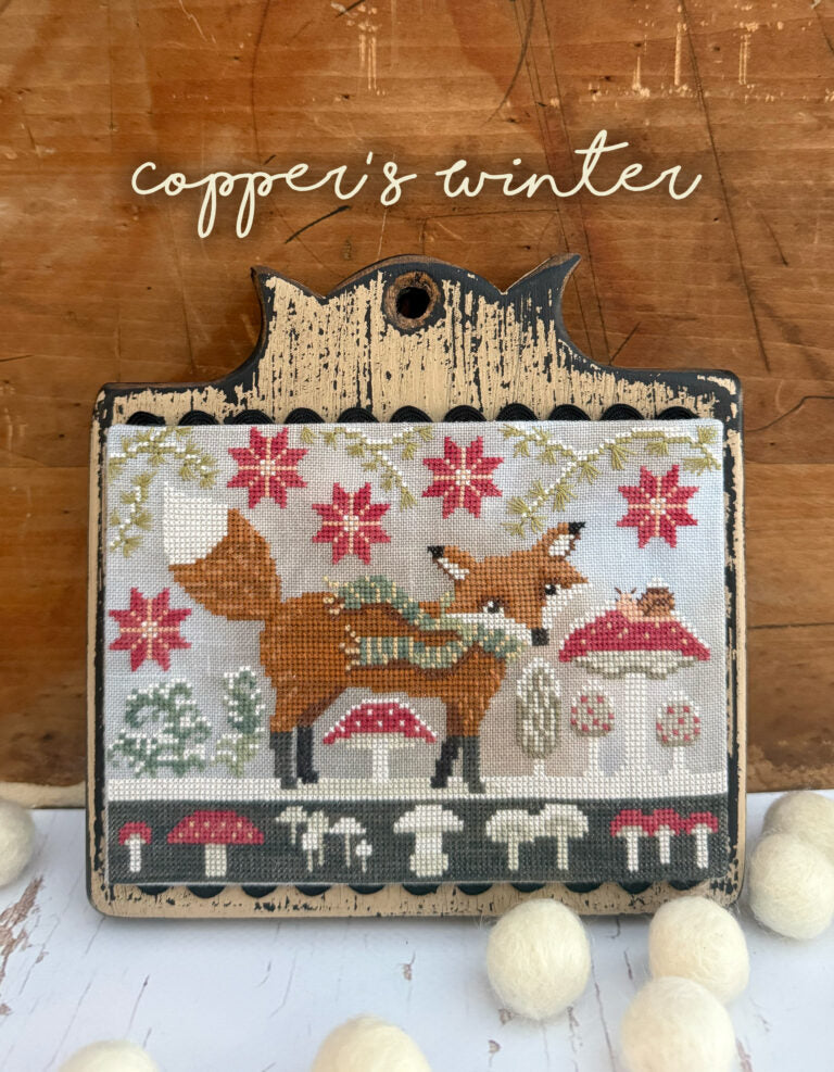 Hello Winter -9 designs- FULL COLOR, by Teresa Kogut pattern booklet