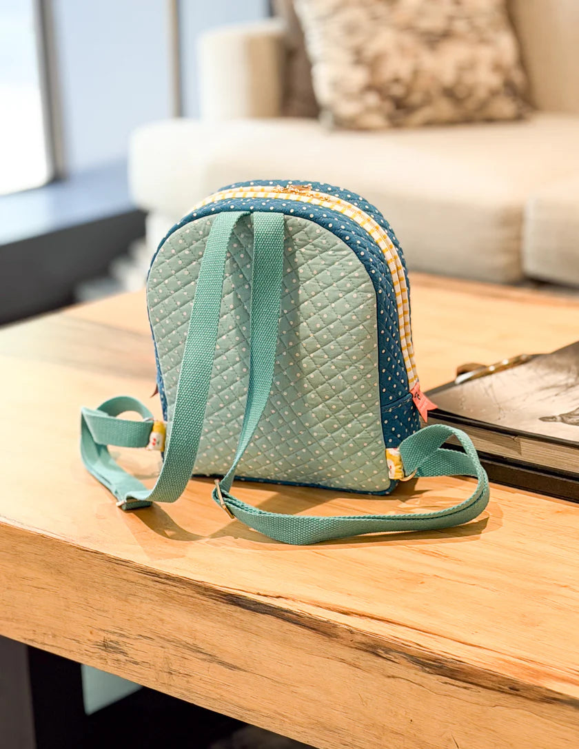 Cotton Nook Backpack Hardware Kit- Light Gold, by Sewing Illustration