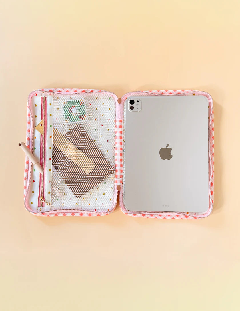 Double Pocket Folder Pattern by Minki Kim Sewing Illustrations