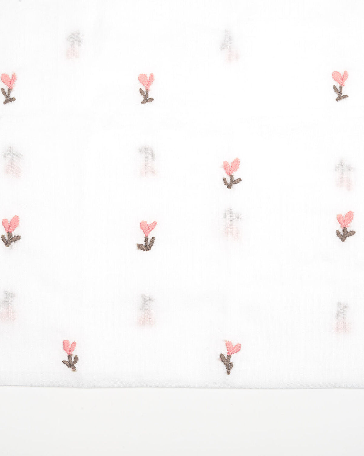 La Ta Te Embroidery Florals {Pink Hearts}