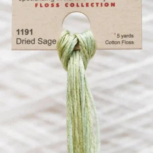 1191 Dried Sage Thread by Weeks Dye Works