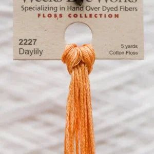 2227 Daylily Thread by Weeks Dye Works